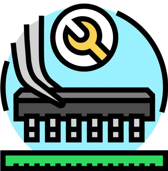 Ensamble de las placas de circuito impreso (PCB), con importación de componentes